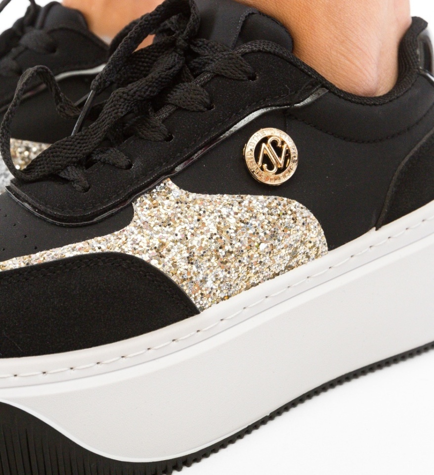 Sneakers dama Plouta Negri - Img 4