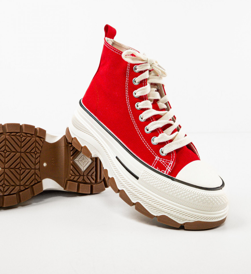 Sneakers dama Puss Rosii - Img 3