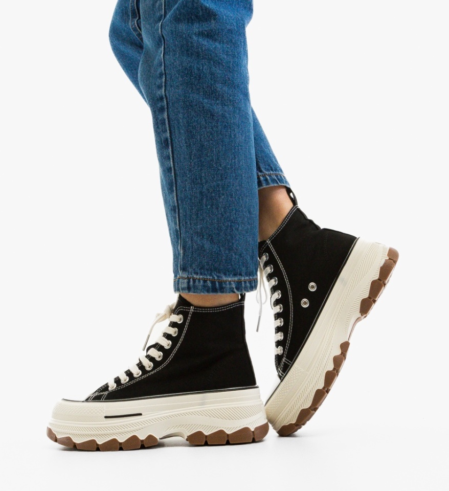 Sneakers dama Pusty Negre - Img 6