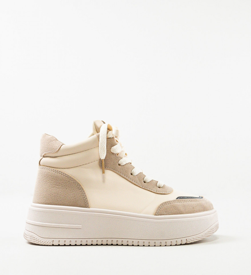 Sneakers dama Sedio Bej - Img 2