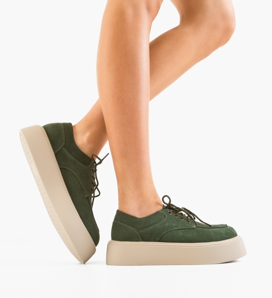 Sneakers dama Sweep Verzi - Img 8