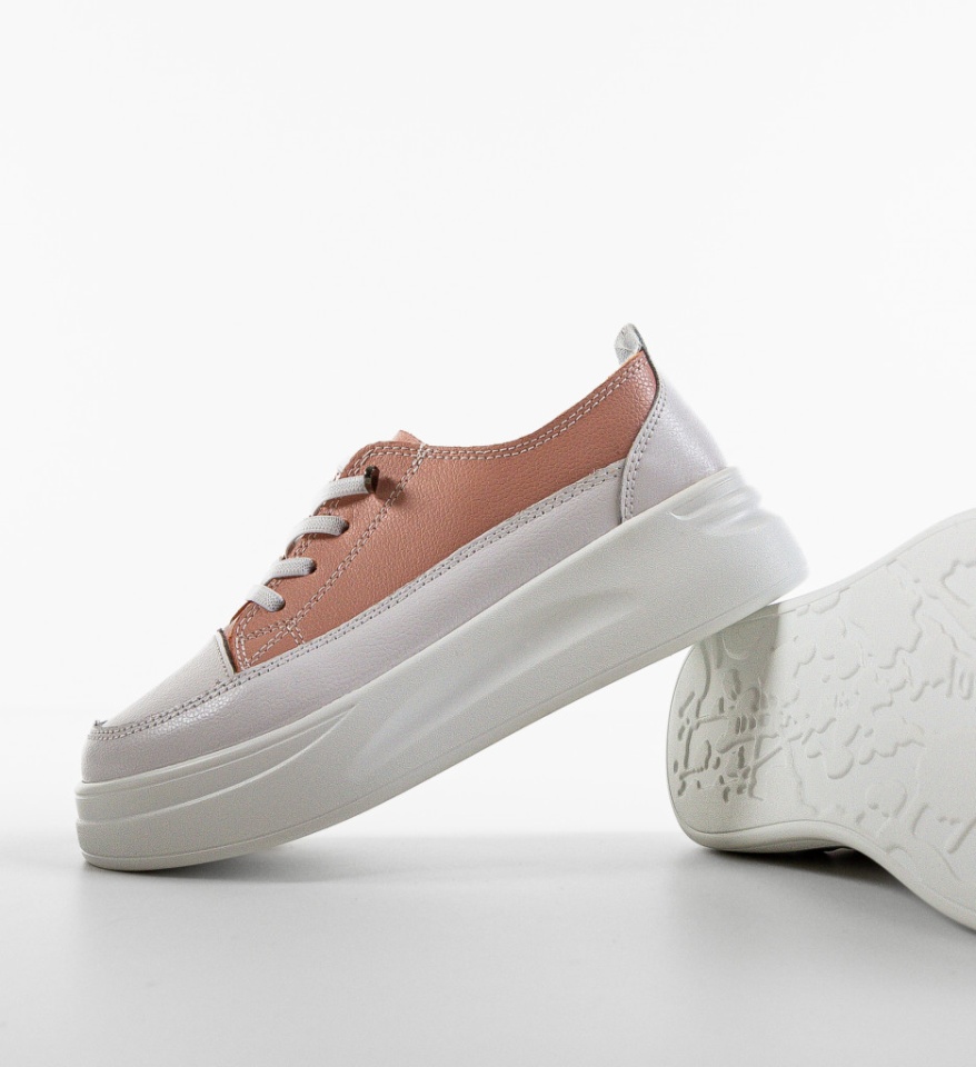 Sneakers dama Versec Roz - Img 10