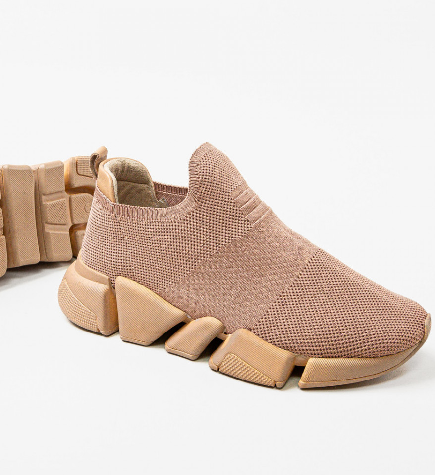 Sneakers dama Zuper Bej - Img 2
