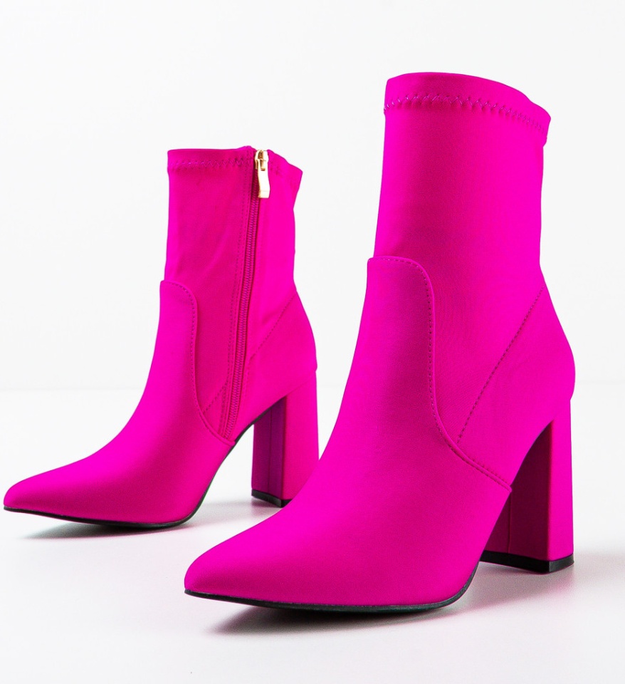 Botine Cash Fuchsia - Img 2