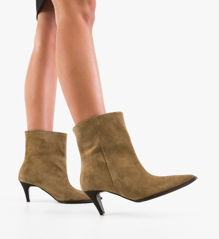 Botine dama Abble Bej - Img 4