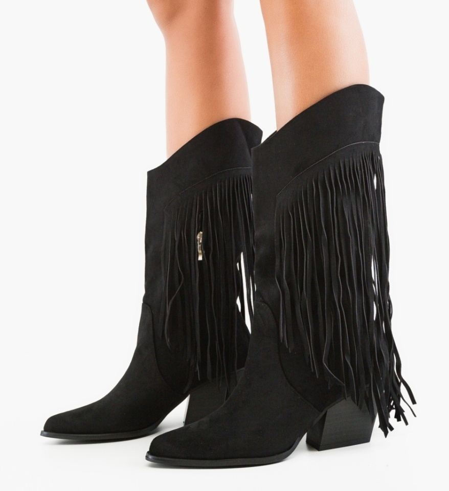 Botine dama Buhhy Negre - Img 6