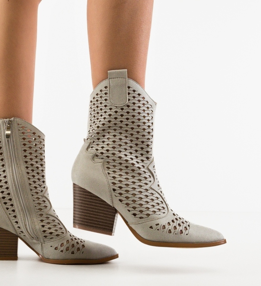 Botine dama Cameron Gri - Img 6