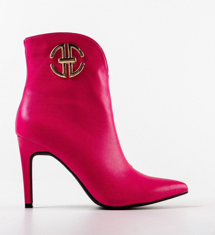 Botine dama Cassia Fuchsia