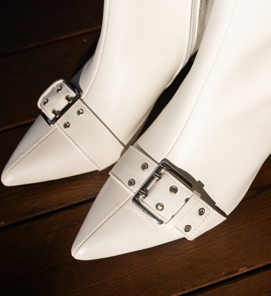 Botine dama Cliffor Albe - Img 3