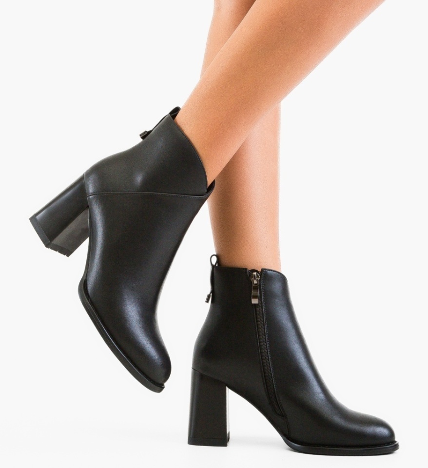 Botine dama Dabide Negre 2 - Img 4