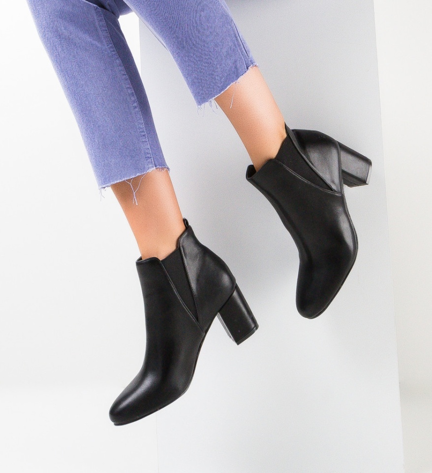 Botine dama Floyd Negre - Img 6