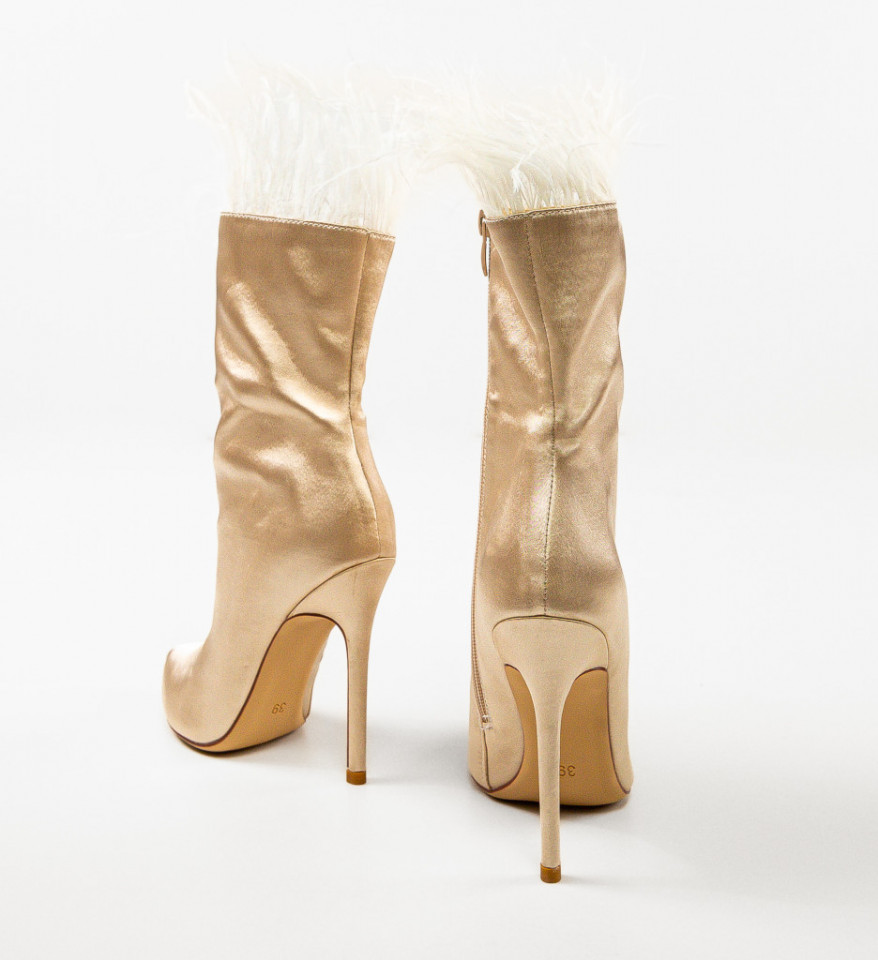 Botine dama Fuery Bej - Img 4