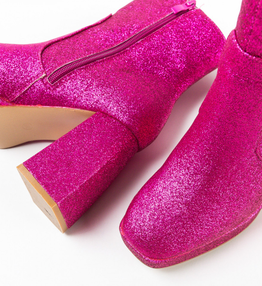Botine dama Jazzo Fuchsia - Img 4