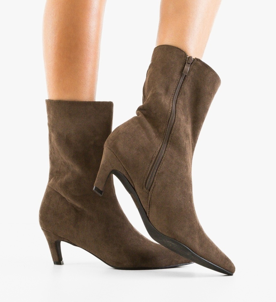 Botine dama Jorana Khaki - Img 4