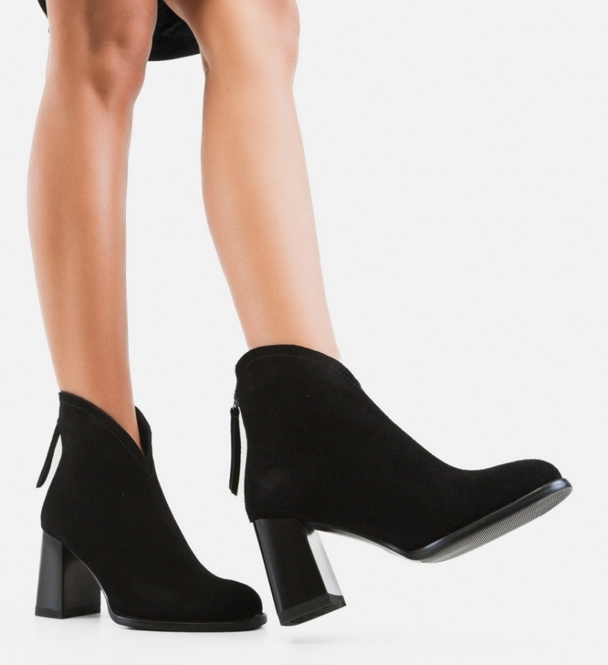 Botine dama Larry Negre - Img 4