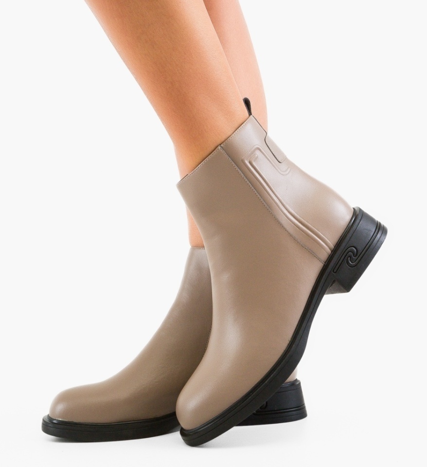 Botine dama Leo Khaki - Img 6