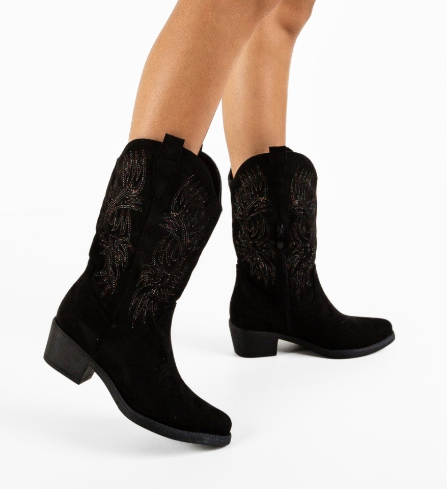 Botine dama Letty Negre - Img 4