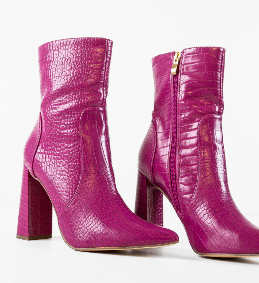 Botine dama Lutfi Fuchsia - Img 3