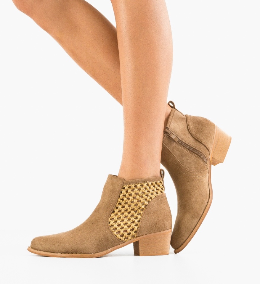 Botine dama Melod Khaki - Img 5