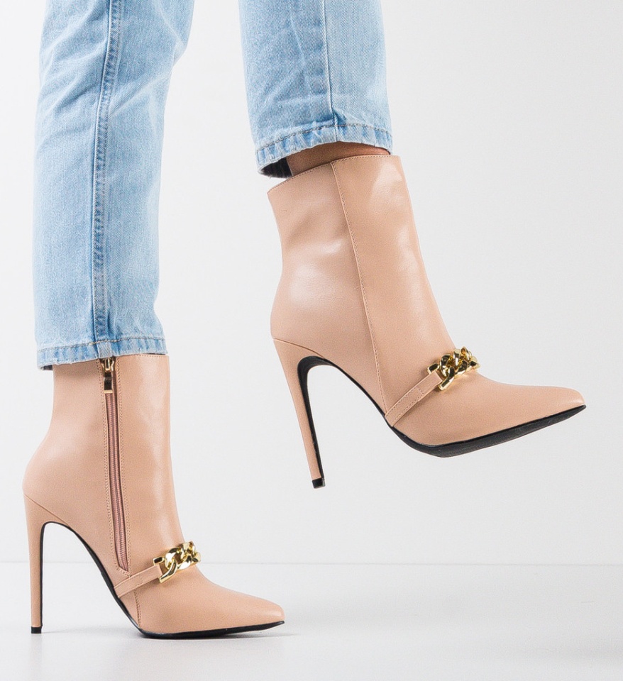 Botine dama Mischa Bej - Img 5
