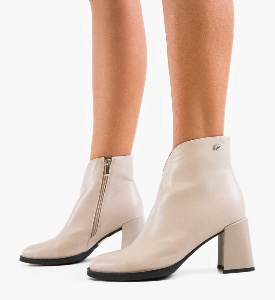 Botine dama Myah Bej - Img 5