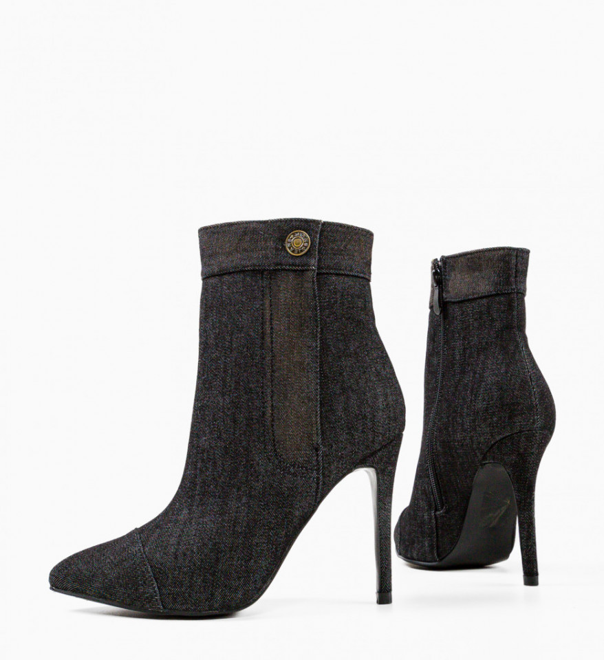 Botine dama Nithya Negre - Img 4