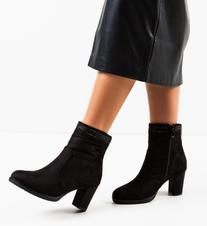Botine dama Sawyer Negre - Img 6
