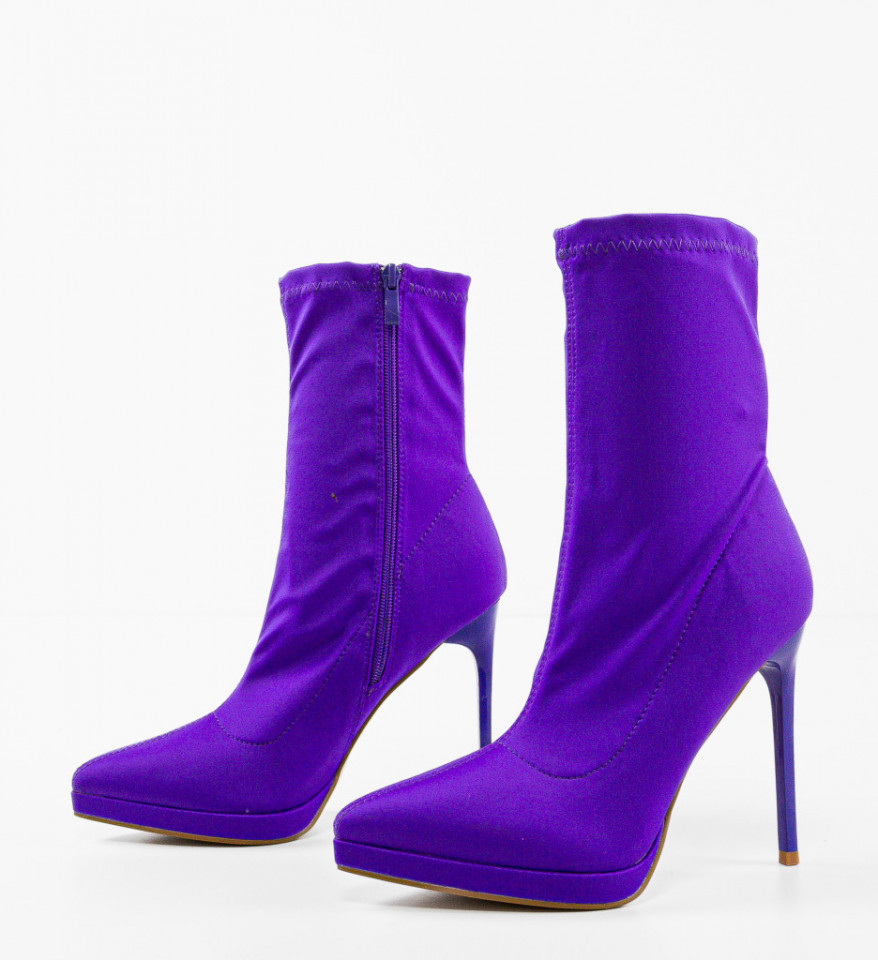 Botine dama Scarl Mov - Img 3