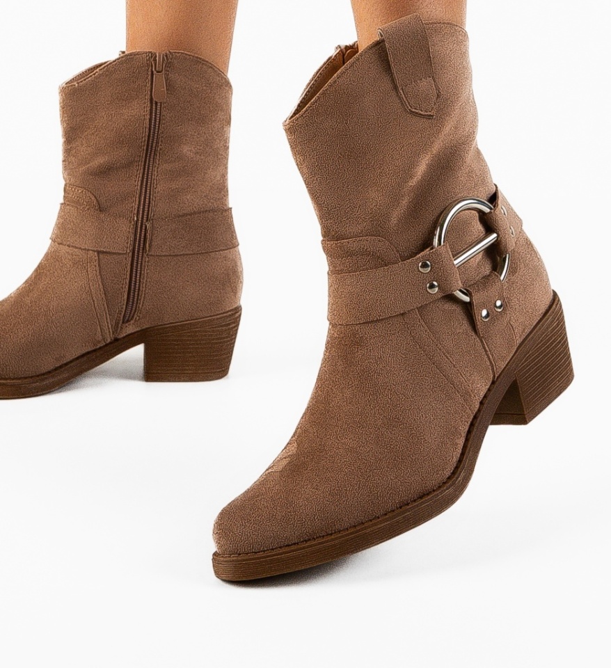 Botine dama Szymo Khaki - Img 5