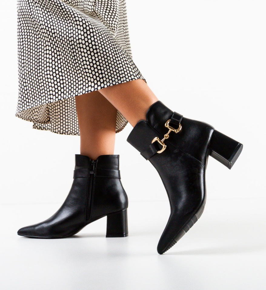 Botine dama Trame Negre - Img 5