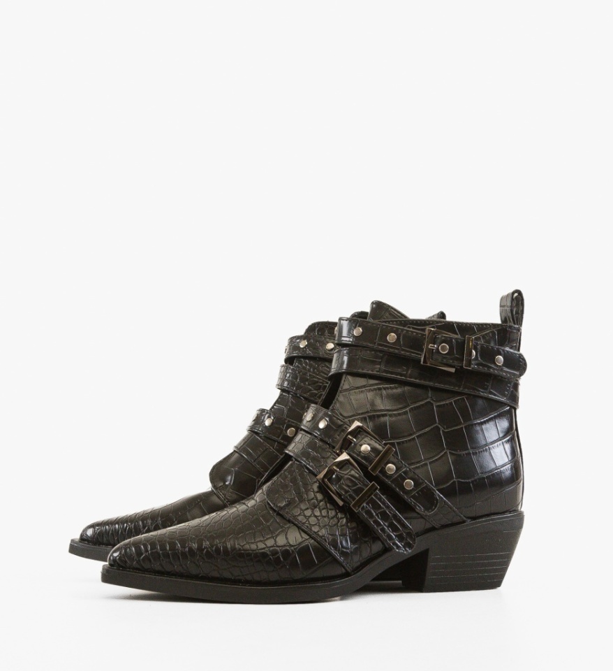 Botine dama Uzoma Negre - Img 3