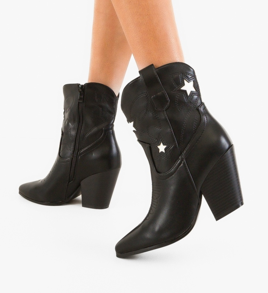 Botine dama Vanna Negre - Img 5