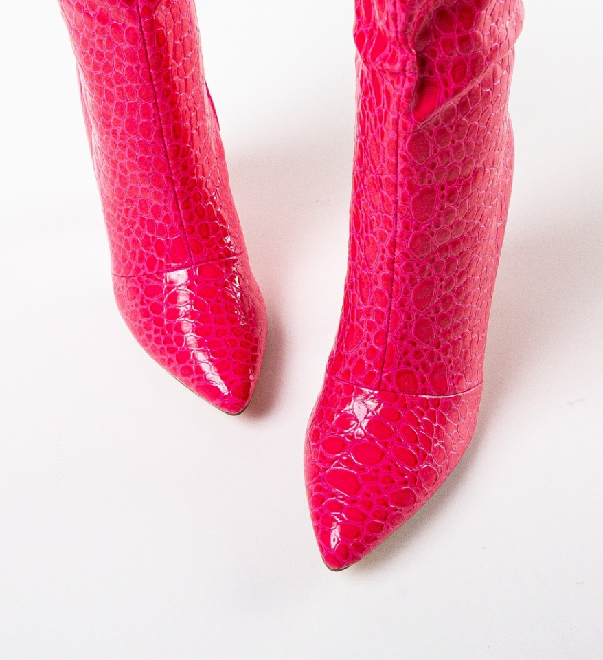Cizme dama Ezekiel Fuchsia - Img 4