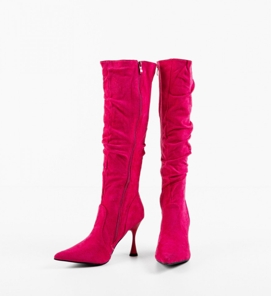 Cizme dama Klabo Fuchsia - Img 2