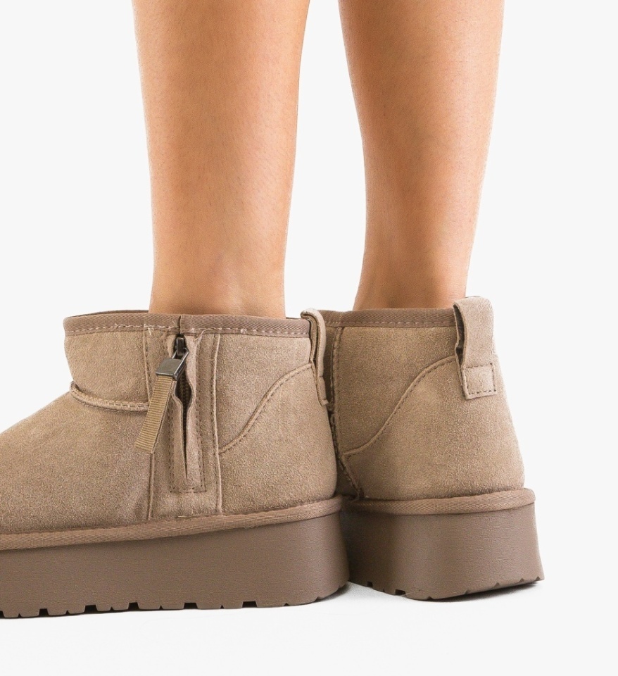 Cizme tip Ug Ritals Khaki - Img 3