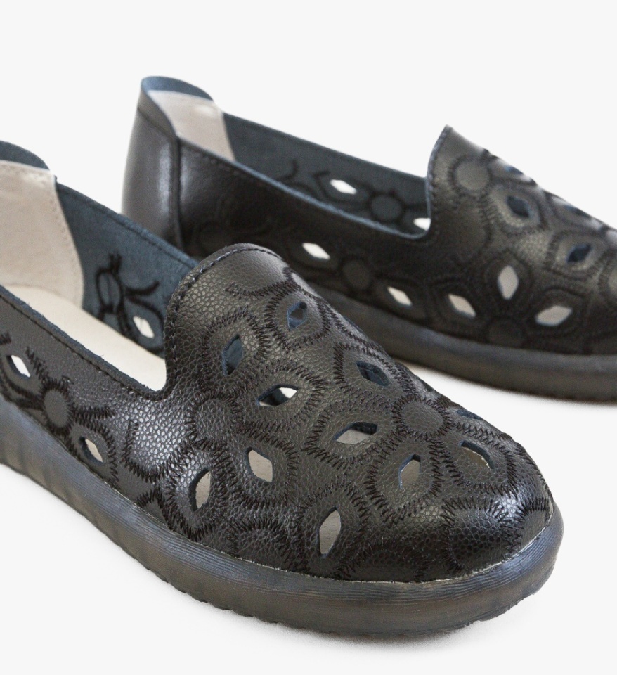 Espadrile dama Deras Negre - Img 2