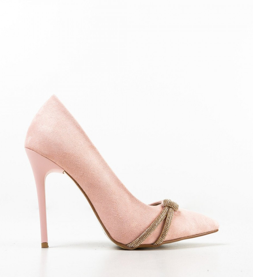 Pantofi Casette Roz
