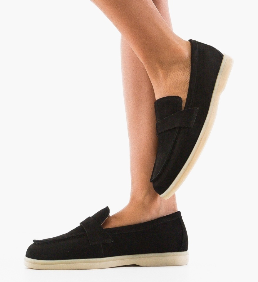 Pantofi Casual Abas Negri - Img 4