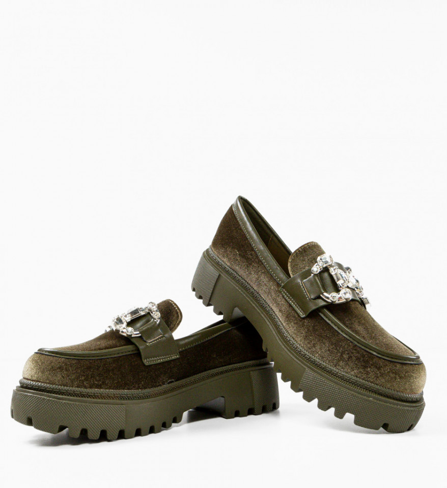Pantofi Casual Adkins Verzi - Img 2