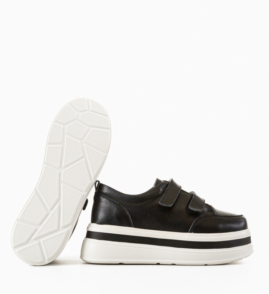 Pantofi Casual Akoste Negri - Img 3