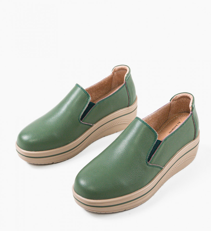Pantofi Casual Alpino Verzi - Img 3