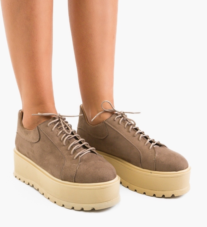 Pantofi Casual Amdre Khaki - Img 6