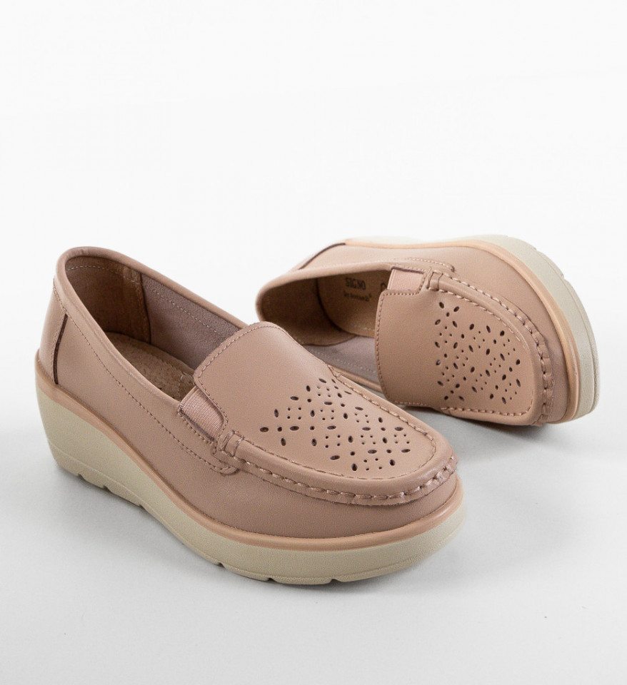 Pantofi Casual Atic Roz - Img 2