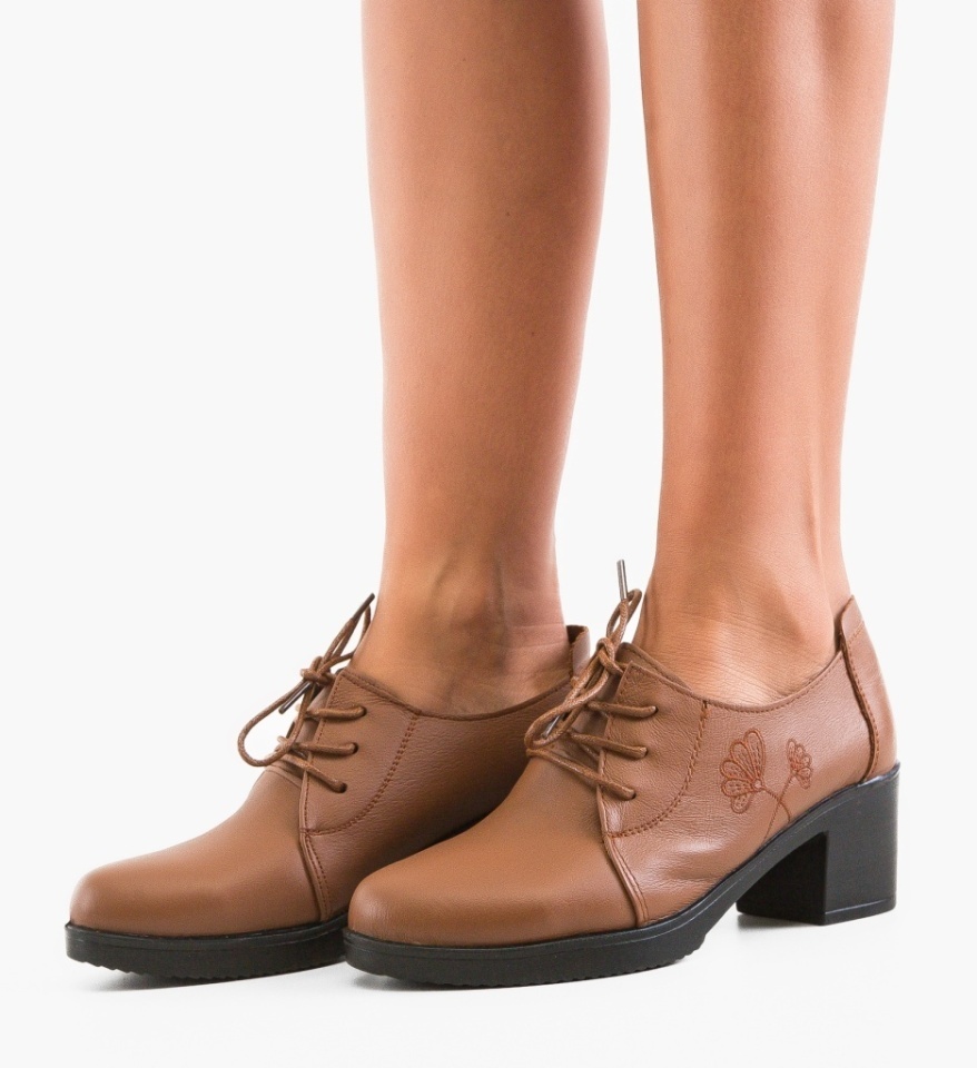 Pantofi Casual Atraxia Camel - Img 4