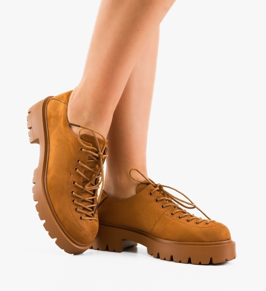 Pantofi Casual Berabe Camel - Img 3