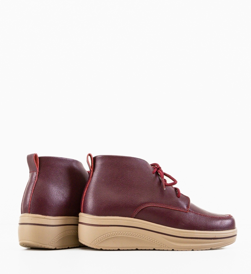 Pantofi Casual Bergamon Grena - Img 2