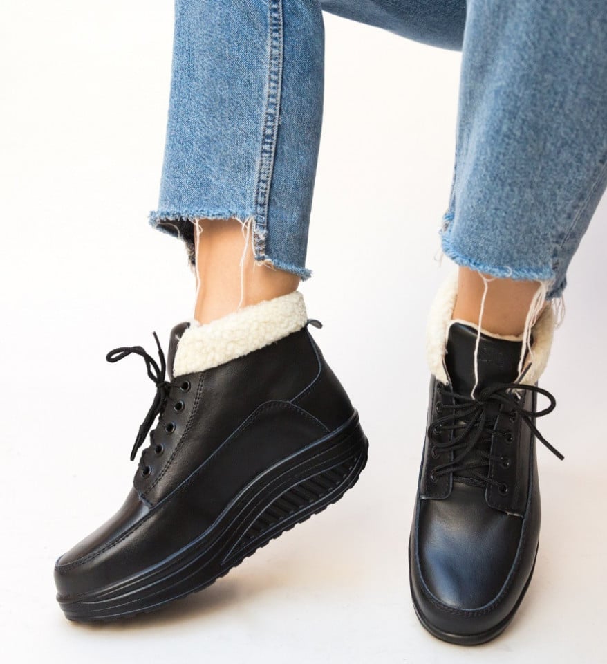 Pantofi Casual Blind Negri
