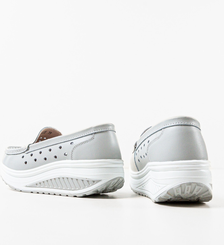 Pantofi Casual Buga Gri - Img 4