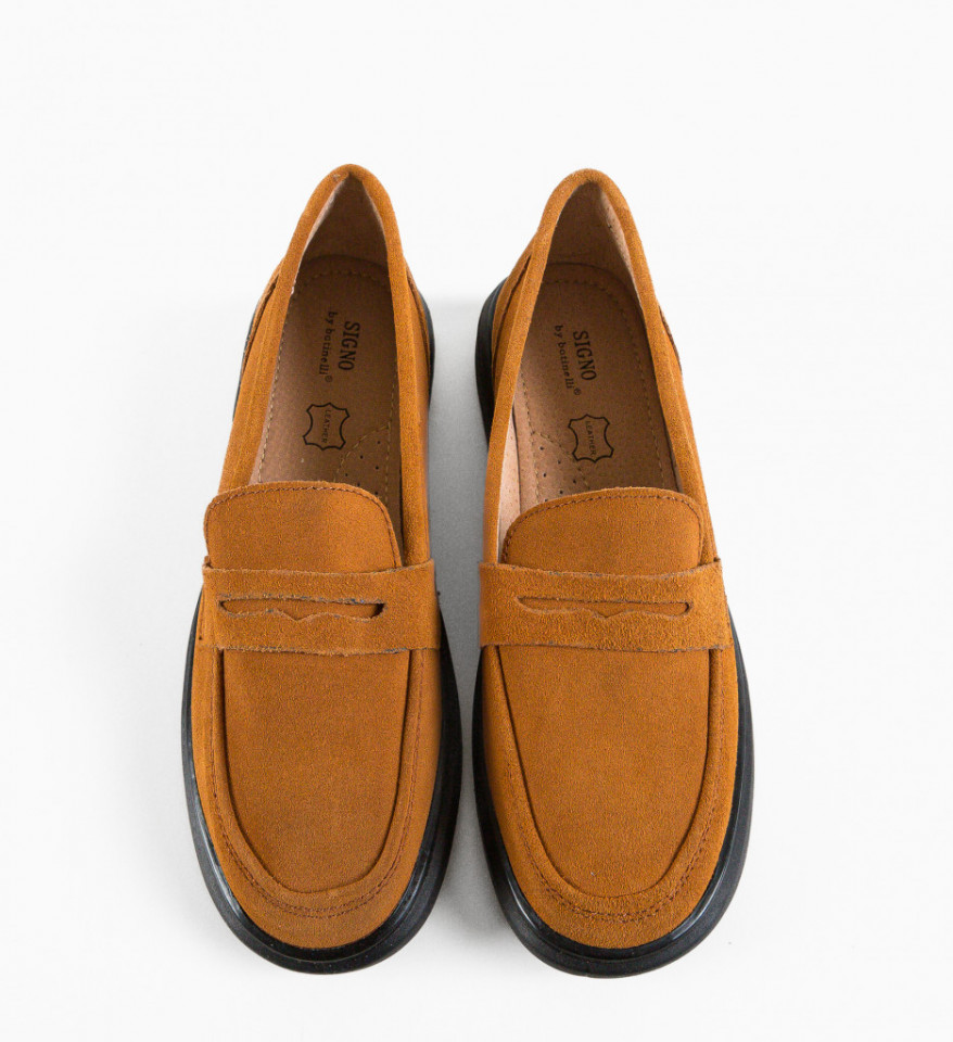 Pantofi Casual Butler Camel - Img 4