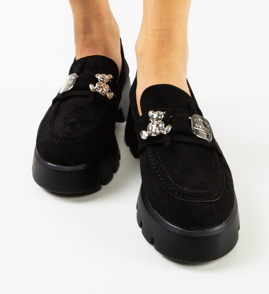 Pantofi Casual dama Ashweather Negri 2 - Img 6